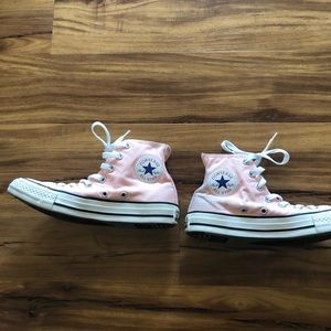 Converse pink All Star High Top size 6 women